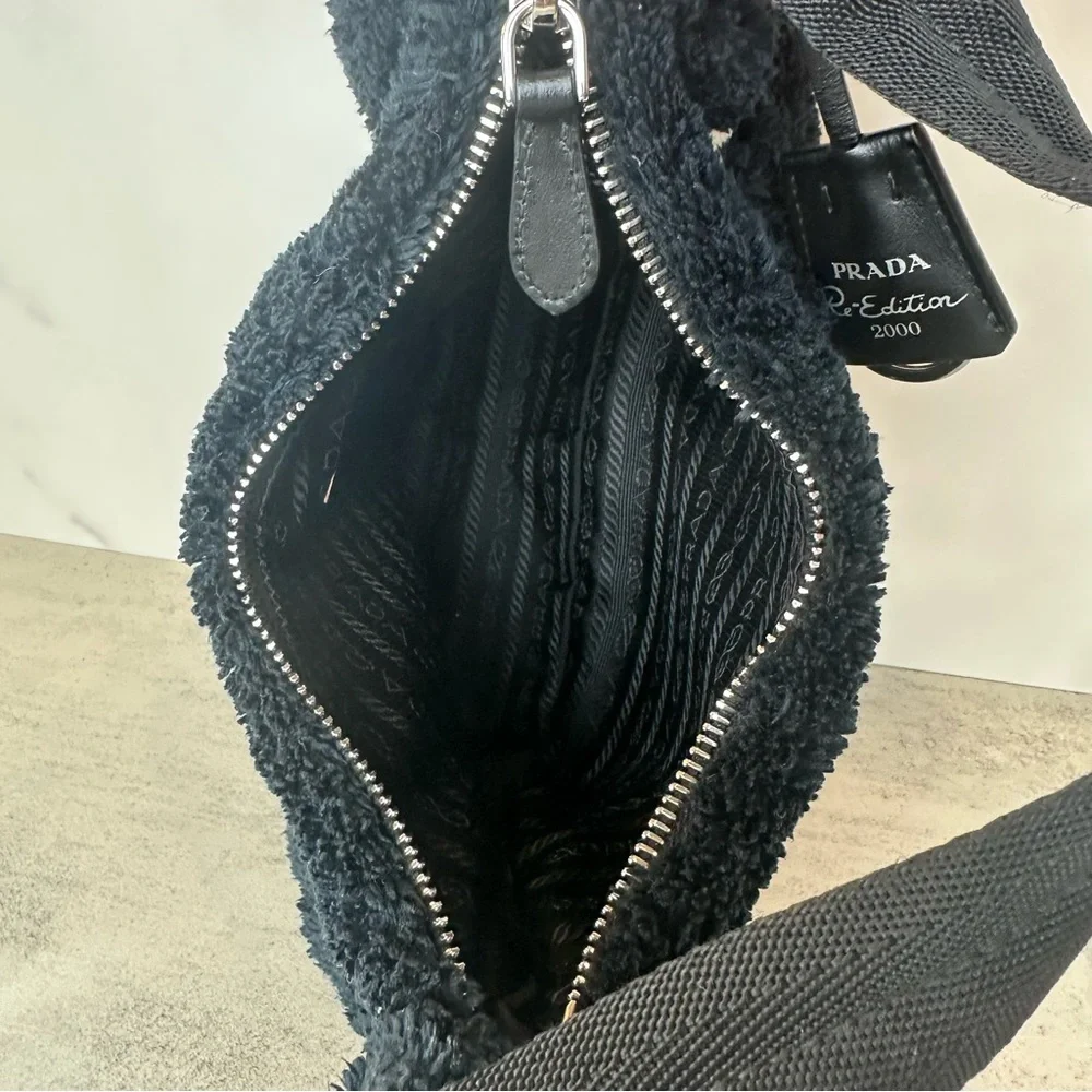 SOLD OUT Prada Terry Cloth Mini Re-Edition 2000 Bag - Picture 11 of 15